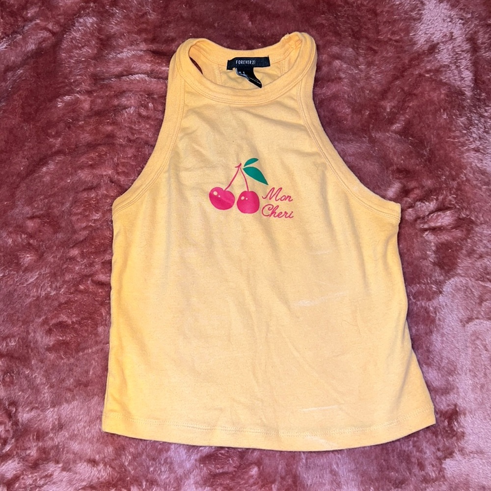 Cherry “Mon Cheri” Tank Top